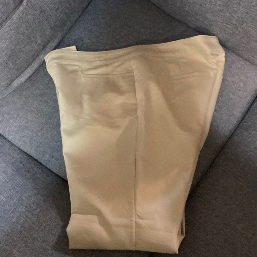 Womens Chaps size 14 flat front pants